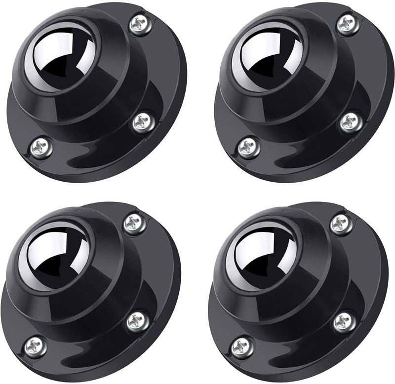 TECNOVIQ Moving Table Heavy Duty Self Adhesive Caster Wheels 200Kg Loading Capacity Swivel Furniture Caster(Pack of4)