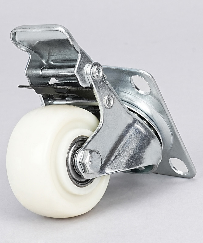 Hkey 50MM Heavy Duty Caster Wheels with 360 Degree Braking and Locking Furniture Caster(Pack of4)