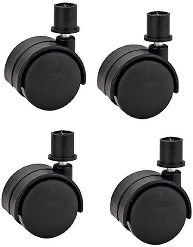 Anrik Air Cooler Wheels 19mm Push type Castor Wheels for Home Coolers (Pack of 4) pcs. Appliance Furniture Caster(Pack of4)