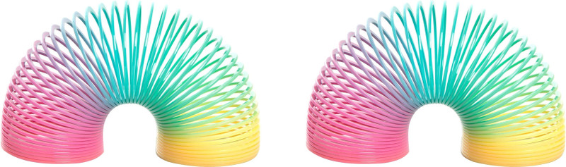 Shivsoft Baby and Kids Rainbow Color Toy Magic Spring (Multi Color) Toy Magic Spring (Multi Color) Magic Spring Gag Toy(Multicolor)