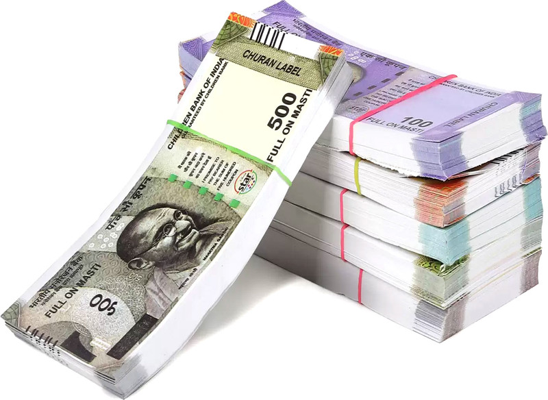 Conjoin fakecurrency120 fake money Gag Toy(Multicolor)