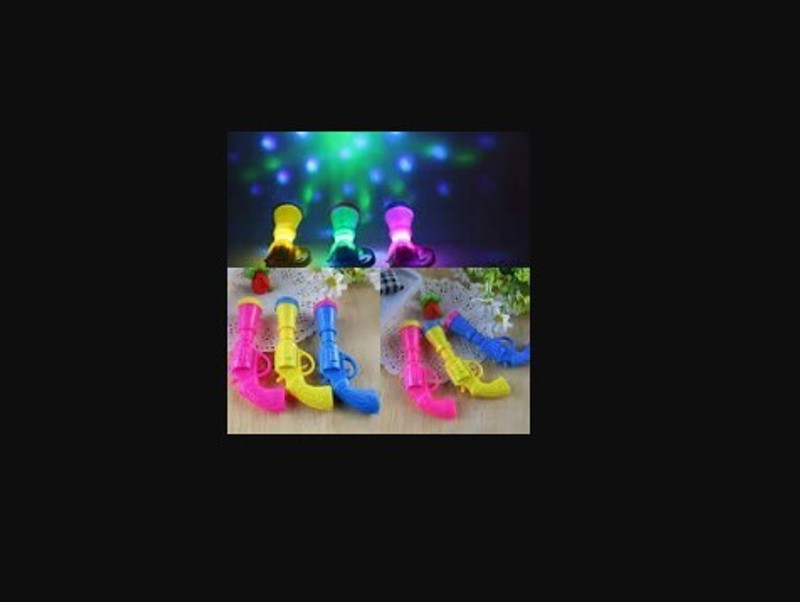 PMW Led Projector Gun (Pack of 20 Pieces) for Kids - 1 Sheet Projector Gun Gag Toy