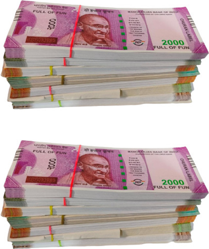 MGT CREATION Nakli Notes 280*2pcs g Nakli Note Gag Toy