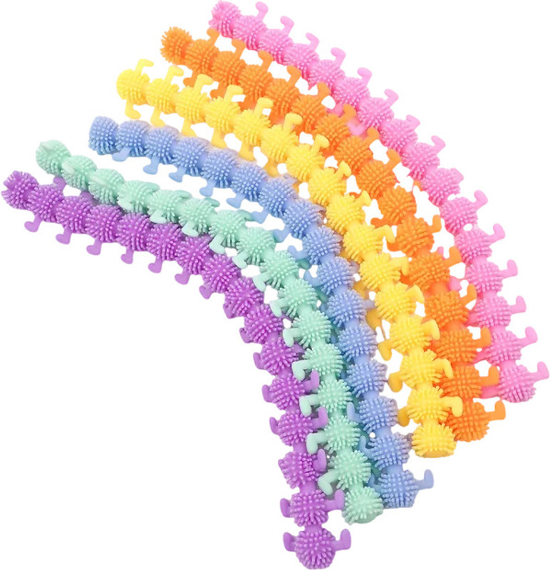Sawkirp darshraj Stretchy Caterpillar bracelet toy Stretchy Caterpillar bracelet toy Gag Toy(Random)