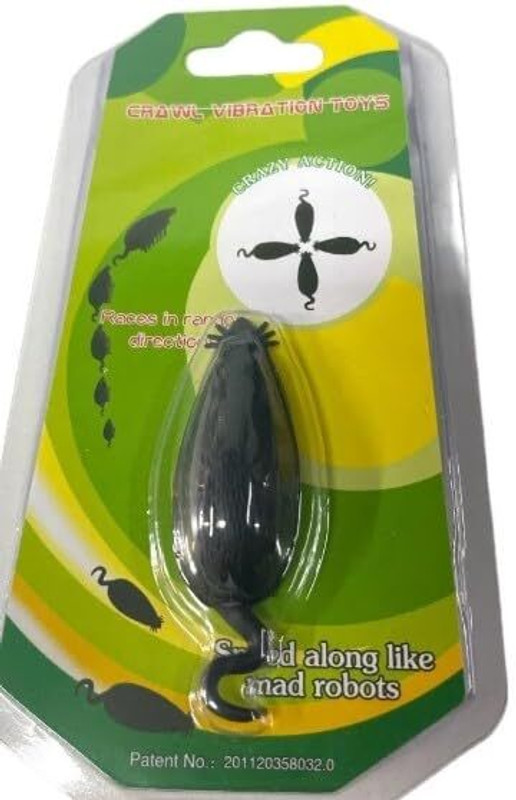PMW Playing Toy Simulation Insect Crawl Mouse Vibration Toys - Pack of 1 MOUSE Gag Toy