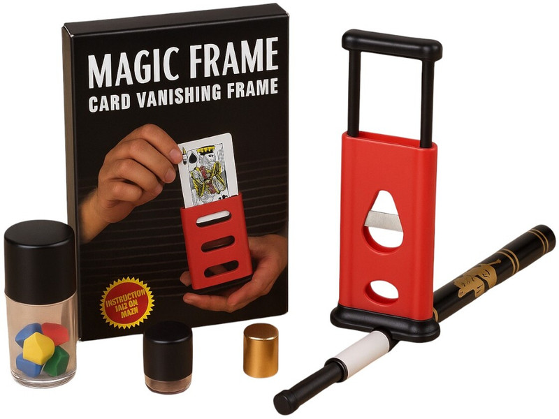 NOWAIT Magic Ultimate Tricks Gift Pack cube dabi, finger cutter, frame, cigarette crazy cube dabi, finger cutter, magic frame, cigarette Gag Toy