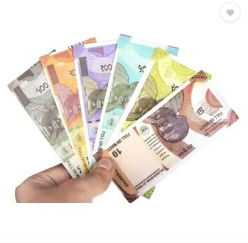kettoby fake currency fake money nakli note 7x5=35 gag toy Gag Toy(Multicolor)