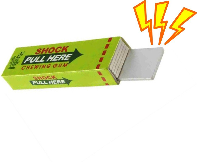 PTCMart Shock prank Chewing Gum Shaped Shock Prank Toy Gag Toy TOY Gag Toy