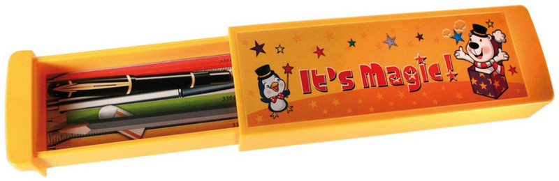 MYSTIFY MAGIK Magical Pencil Box for Kids-Disappear and Reappear School Supplies Magic Trick Pencil Case Magic Item Gag Toy(Rendom Color)