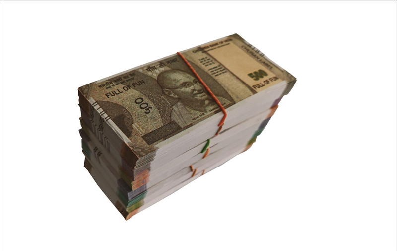 FIER DUMMY INDIAN CURRENCY Get free water orbeez small Gag Toy fake currency Gag Toy(Multicolor)