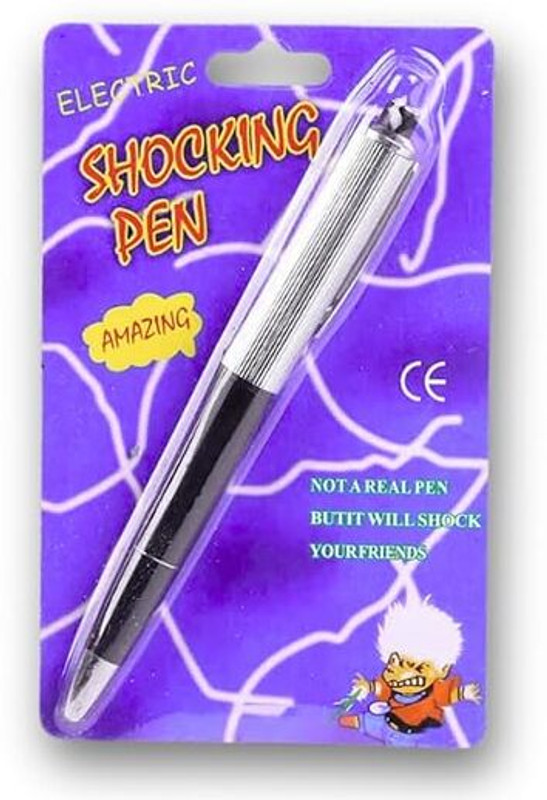 KARTASYA Shocking Pens & Chewing Gum Fun Prank Combo, Non-Toxic Surprise Toys for Adults GAG TOY Gag Toy(Multicolor)