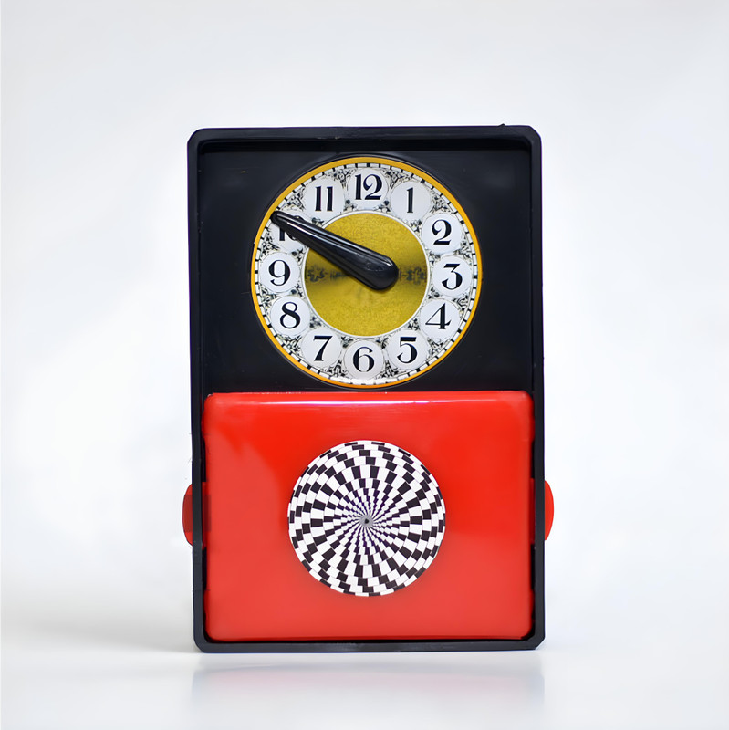 MYSTIFY MAGIK Time Machine Mentalism Magic Tricks | Mind Reading Magic Trick Item for Close up Magic | The Ultimate Time Guessing Illusion Gag Toy(Red)