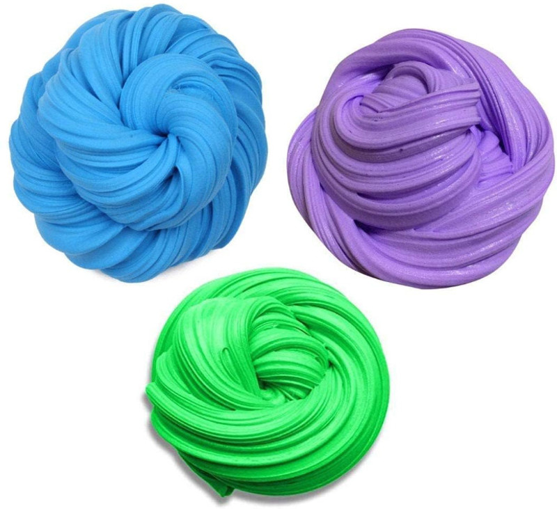 PADMAVATHI ENTERPRISES Soft Butter Slimes and Non-Sticky, Stress Relief Pink 250gm Kids Play Non Sticky Slimee Gag Toy