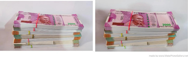 MGT CREATION Nakli Notes 10,20,50,100,200,500,2000 (40 X 7 = 280 Notes Each) Pack of 2 Nakli Note Gag Toy