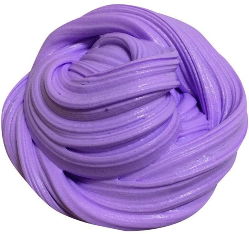 PADMAVATHI ENTERPRISES Fluffy Butter Combo Slime Stretchy Non-Sticky, Stress Relief Blue 250G Kids Play Non Sticky Slimee Gag Toy