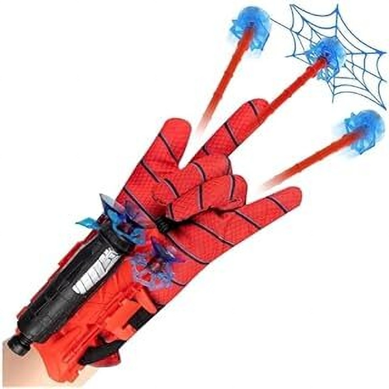 KITTER Spiderman Web Shooter For Kids | Spiderman Web Shooter Launcher Spider Web Shooter Toy For Boys Gag Toy(Multicolor)