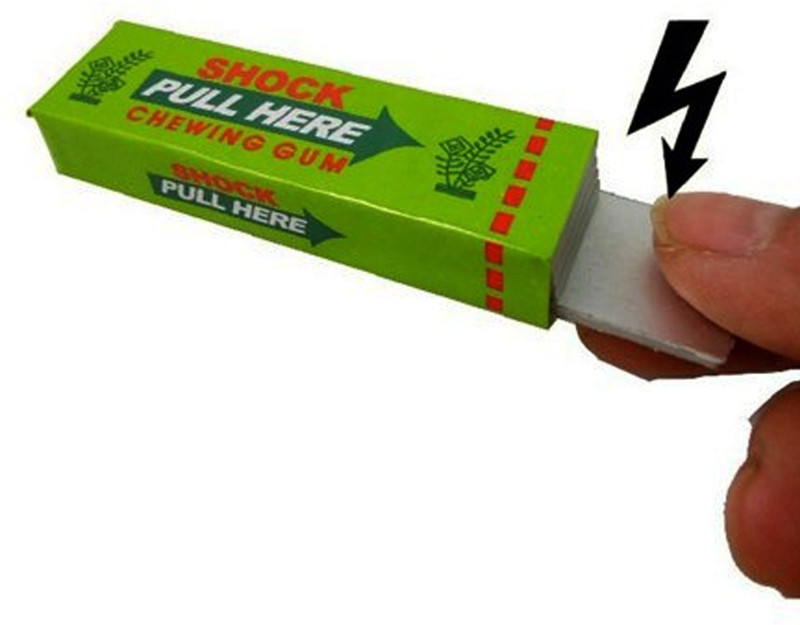 PTCMart Gag Toy Shock Chewing Gum Shaped Shock Prank Toy GAG TOY Gag Toy