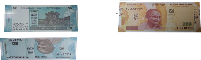 PTCMart Dummy Currency fake notes 100 each | 1-10 | prank Indian Notes 200pcs gag fake notes Gag Toy