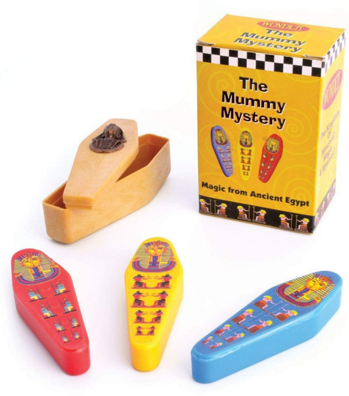 MYSTIFY MAGIK Mummy Mystery Magic Trick | Predict The Hidden Color in The Sarcophagus Magic tricks for Kids\adults Gag Toy(Multicolor)