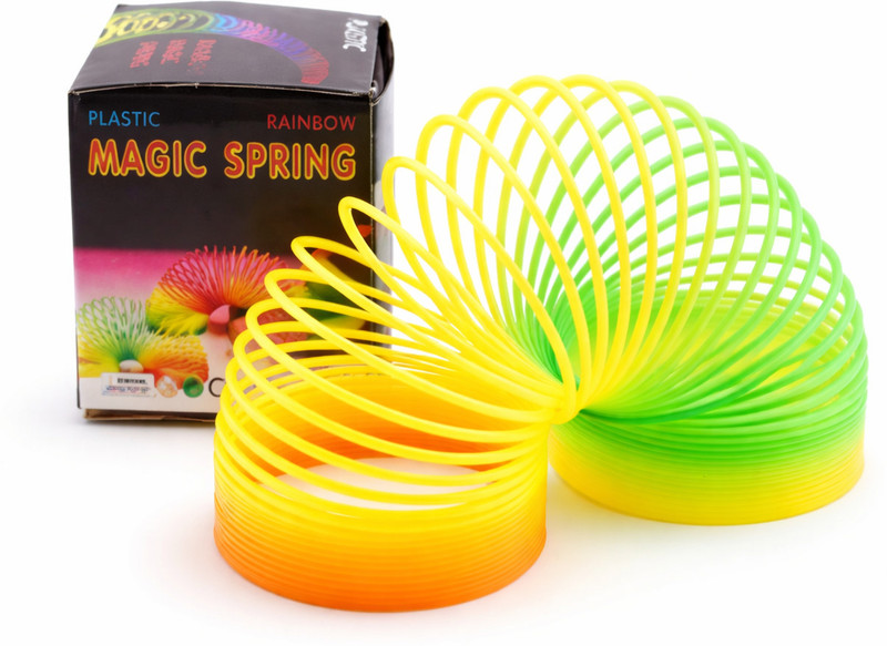 Hiba RAINBOW SPRING Educational & Fidget Toy (Combo Category) Gag Toy(Multicolor)