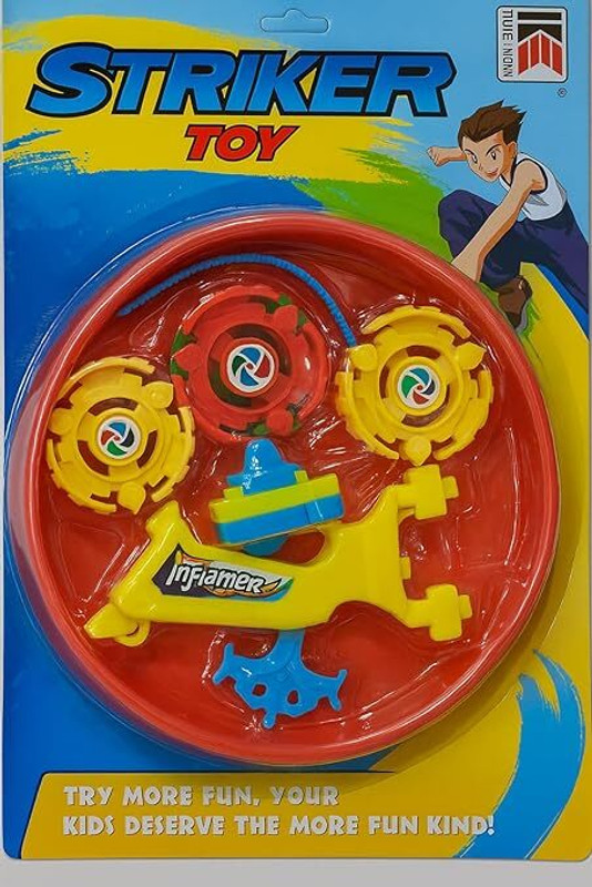 PMW Striker Toy Battle Set-Unleash The Power of Spinning Action NA Gag Toy