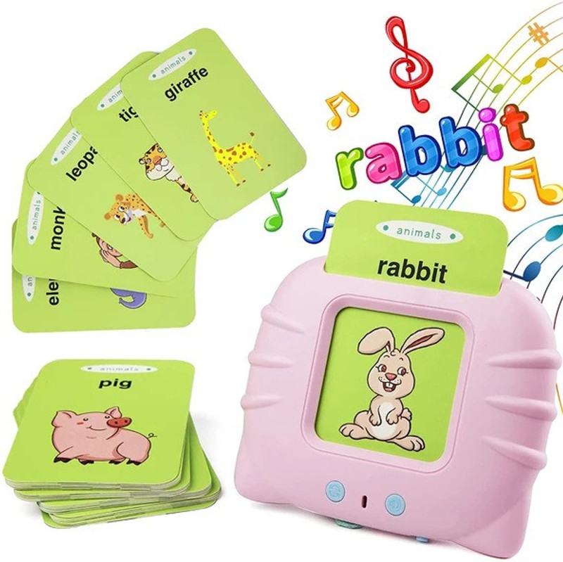 Sawkirp darshraj Flash Cards for Kids Talking English Words Learning toy Gag Toy(Multicolor)