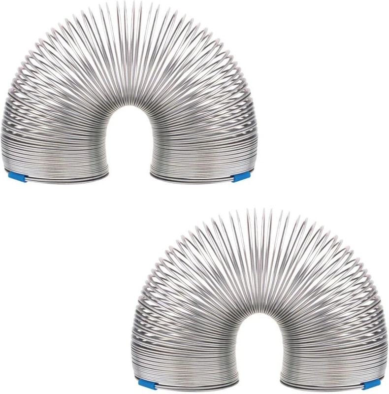 Supertek DM-PH36021/1 Slinky Magic Spring Toy Gag Toy(Silver)