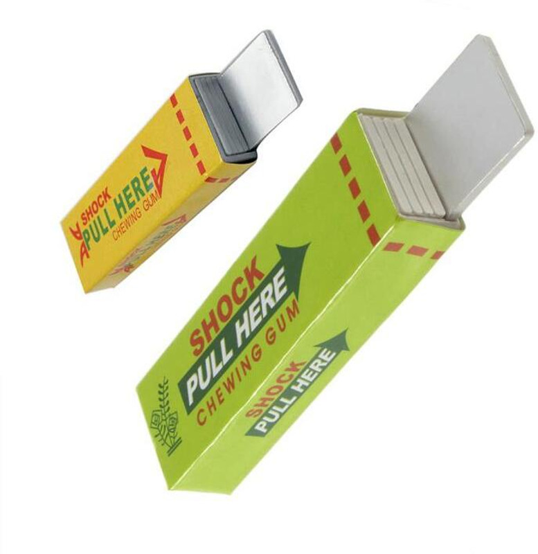 PTCMart Electric Harmless Shocking Chewing Gum Gag Prank Toy for Friends Multiprinted Gag Toy Gag Toy