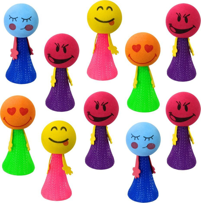 ANO Jumping Spring Toy for Kids, Return Gifts for Birthday, Bouncing play Toy Jumping Toy Gag Toy