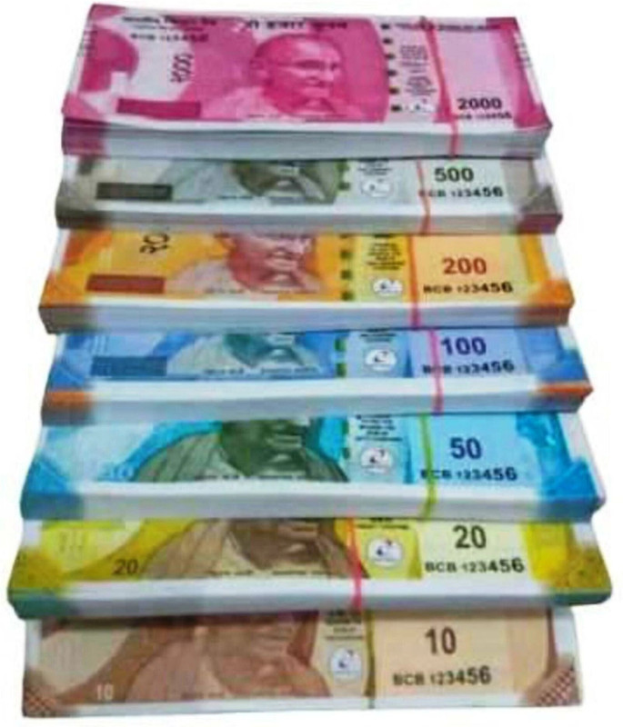 BBS DEAL (13 Each x 7=91 Nakli Dollar ) Learning and Playing Dollar Currency New Fake currency Note Gag Toy(Multicolor)