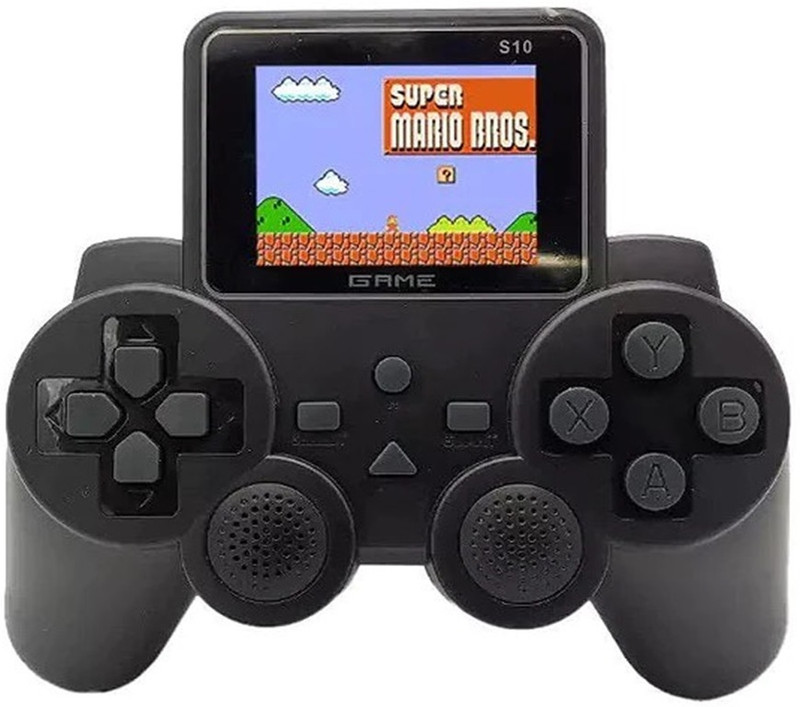Rhonnium Handheld Console, Classic Retro Game Box Toy for Kids  Gamepad(Black, For Switch, Xbox One)