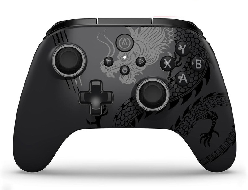 PowerA Battle Dragon™ Wireless Controller for PC and Cloud Gaming Gamepad(Black, For PC)