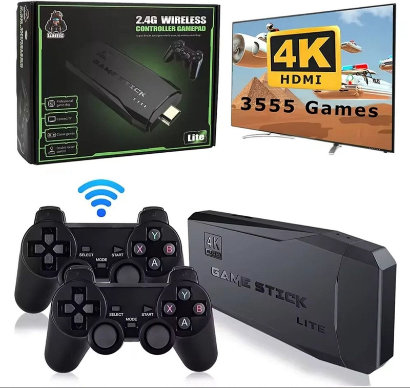 GOGA ENTERPRISES ABS Multi Languages Multi Players Support 2.4g Wireless Controller M8 Gamepad USB  Gamepad(Black, For PC)