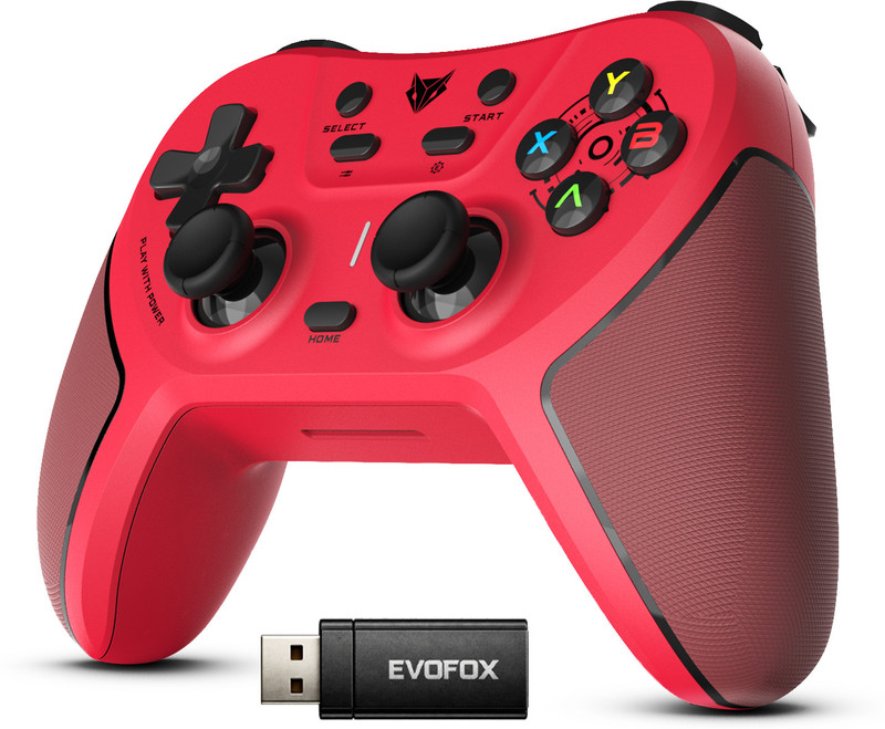 EVOFOX One S Universal 3-Mode Wireless & Wired Gamepad(White, For PC, iOS, Android, PS3, PS4, Switch)