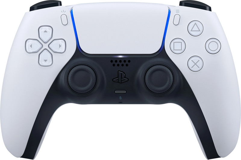 Sony PS5 DualSense Wireless Controller(White, For PS5)