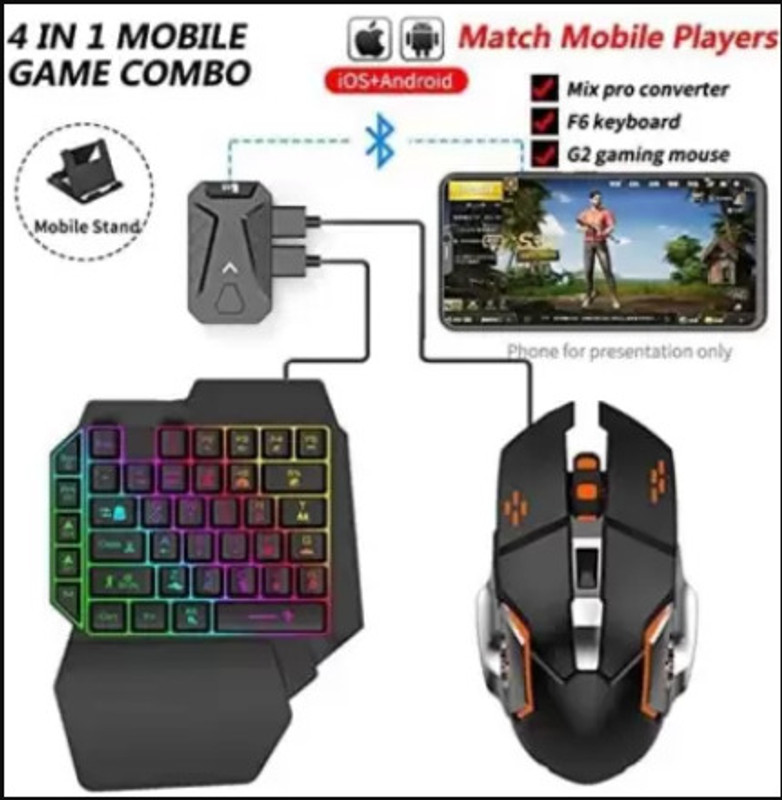Buy more Present Bluetooth Gaming Keyboard Mouse Convertor For Smartphone  Gaming Accessory Kit(Black, For Mac OS)