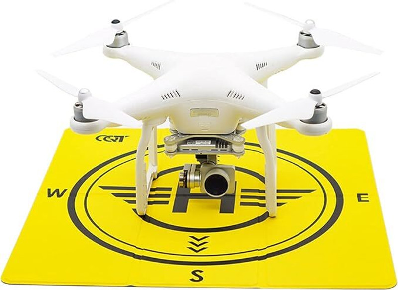 FUTABA Portable Foldable Drone Landing Pad - 43 cm  Gaming Accessory Kit(Yellow, For Android)