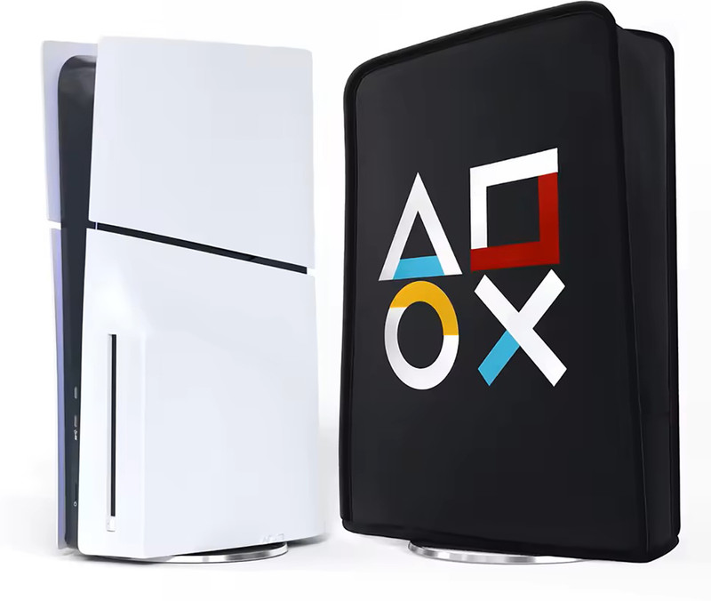 OIVO INDIA Dust Cover Sleeves Case Compatible for PS5 SLIM Digital & Disc Console  Gaming Accessory Kit(Multicolor, For PS5)