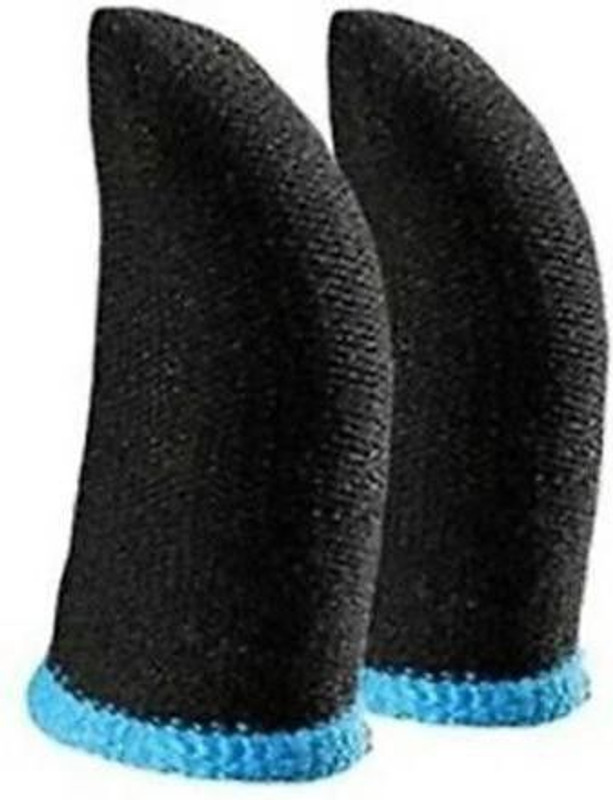 level Finger Sleeve for Pubg Mobile And All Games Using for Thumb  Gaming Accessory Kit(Black, Blue, For Android, iOS)