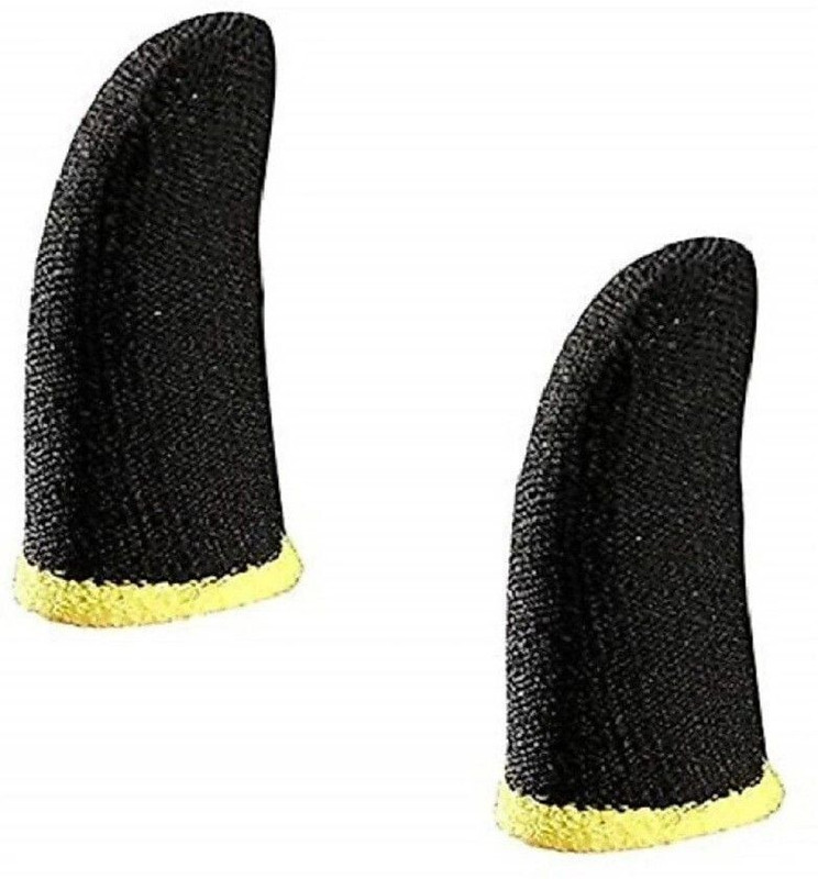 AKM AKMBLACK8692 PUBG Anti -slip, Thumb Sleeve, Sweat Proof Gaming Accessory Kit Finger Sleeve(Pack of 1)