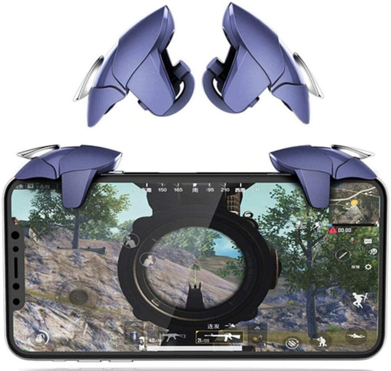 Orvik Blue Shark Free Fire | Call of Duty Compatible with All Types of Smartphones  Gaming Accessory Kit(Blue, For Android)