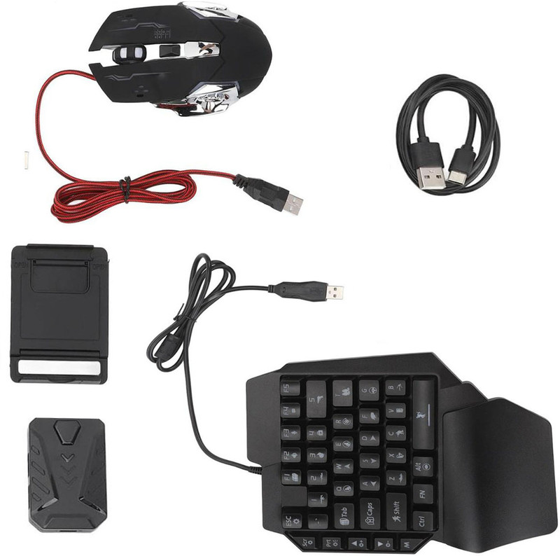 GARNER Smartphone Mix Pro Keyboard and Mouse Bluetooth Gaming Keyboard Mouse Mix Pro  Gaming Accessory Kit(Multicolor, For Wii)