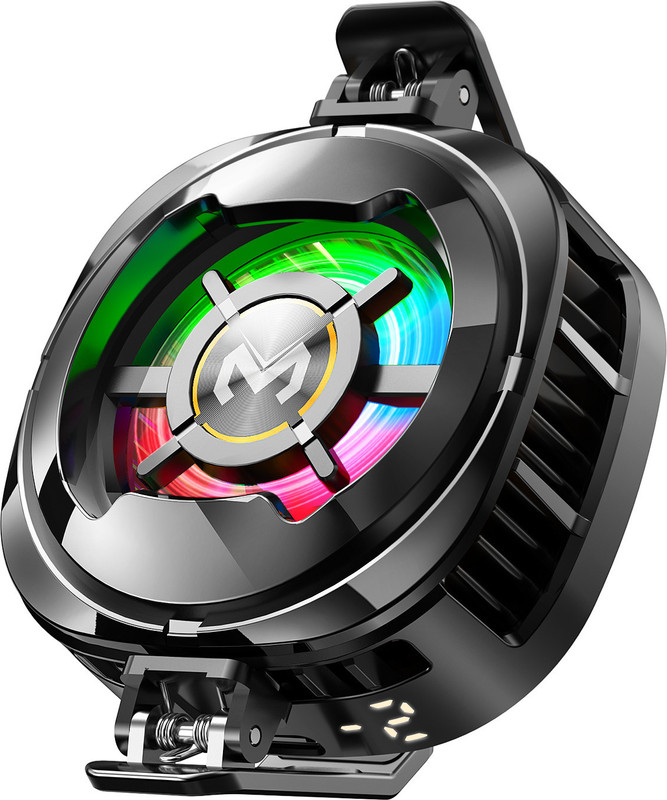 Elixora IceCore Gaming Phone Cooler , Dynamic RGB Lights - Magnetic Mobile Cooler  Gaming Accessory Kit(Multicolor, For Android, iOS)