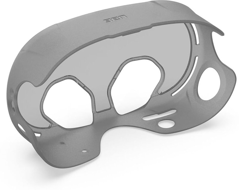 Urban Armor Gear UAG Meta Quest 3S Case Plyo IML Design MIL-STD Front Shell VR Headset Cover  Gaming Accessory Kit(Ash, For Meta Quest 3S)