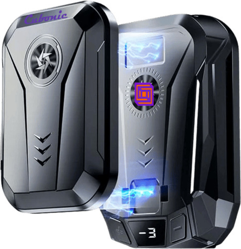 Cubonic SL-14 Phone Cooler with Battery 3rd Gear Adjustable Gaming Fit All Type of Phone  Gaming Accessory Kit(Black, For Android, iOS)