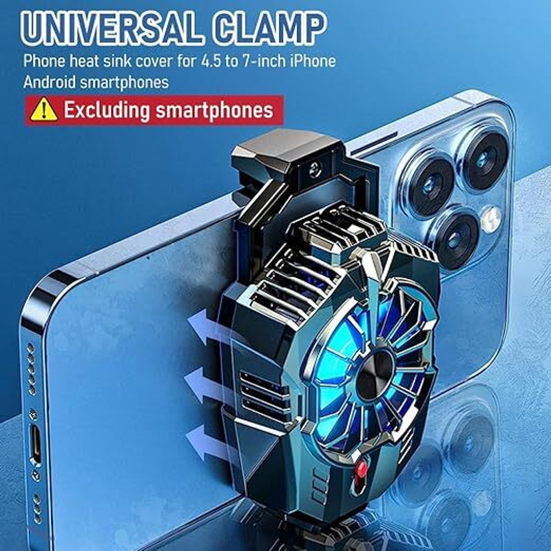 A CONNECT Z X20 COOLING FAN  Gaming Accessory Kit(Black, For Android)