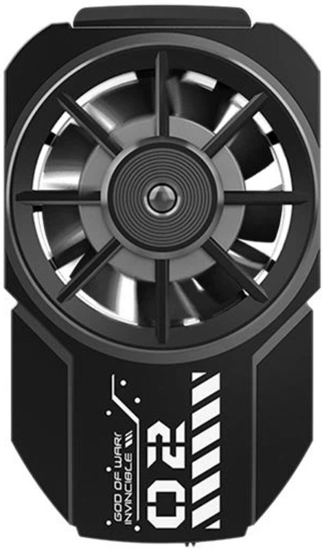 Cubonic X Memo DLA2 AeroCool Pro Turbo Cooler with Silent Power & Heat Dissipation 1 Fan Ergonomic Cooling Pad with Adjustable Height(Black)