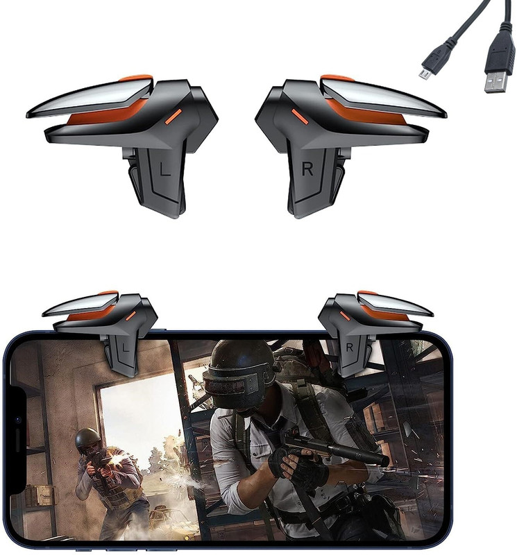 Cubonic DY01 Auto High Frequency Click Electric Mobile Trigger  Gaming Accessory Kit(Black, For Android, iOS)