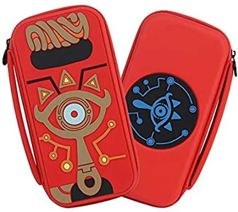 TMG Carrying Case Compatible with Nintendo Switch  Gaming Accessory Kit(Red, For Wii U)
