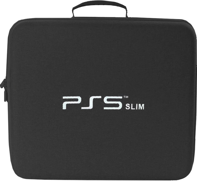 TMG Storage Bag for PS5 Slim , Travel Bag for PS5 Slim  Gaming Accessory Kit(Gray, For PS5)